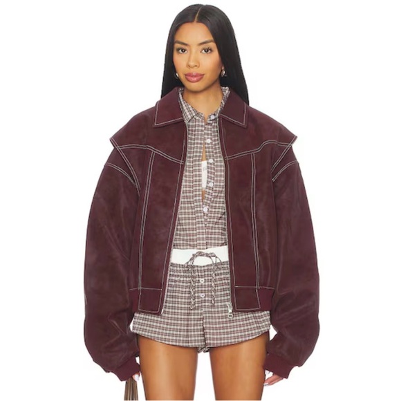 BRAND NEW Lioness Bomber Jacket Shiraz - Picture 5 of 10